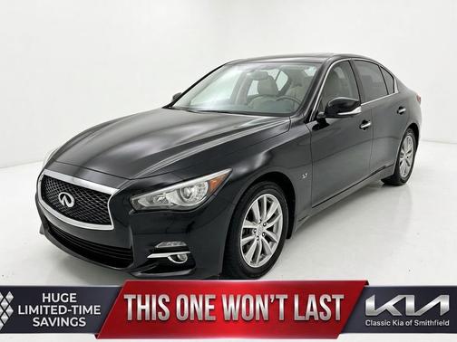 Black Obsidian 2014 INFINITI Q50 Premium