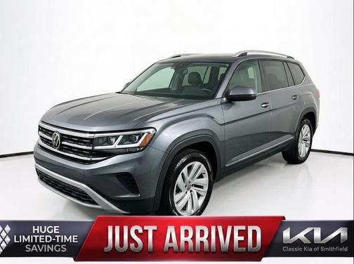 Platinum Gray Metallic 2021 Volkswagen Atlas 3.6L SEL