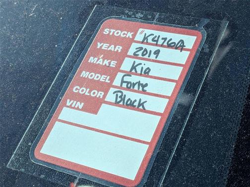 2019 Kia Forte S