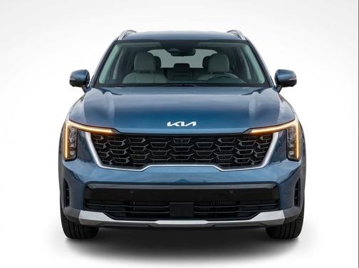 Mineral Blue 2025 Kia Sorento Hybrid SX Prestige