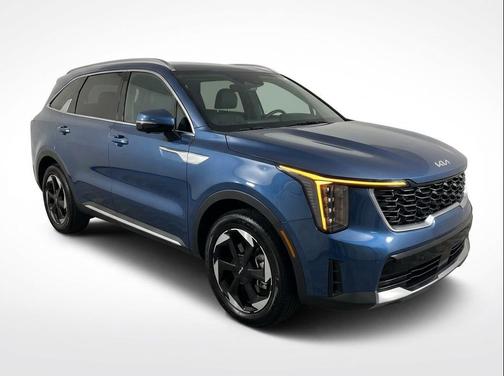 Mineral Blue 2025 Kia Sorento Hybrid SX Prestige