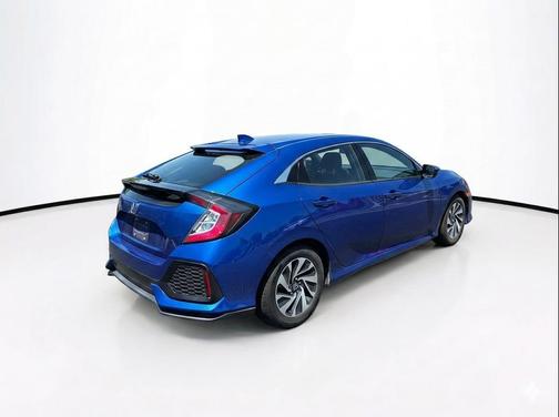 Aegean Blue Metallic 2019 Honda Civic LX