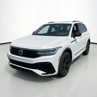 Opal White Pearl 2024 Volkswagen Tiguan 2.0T SE R-Line Black 4MOTION
