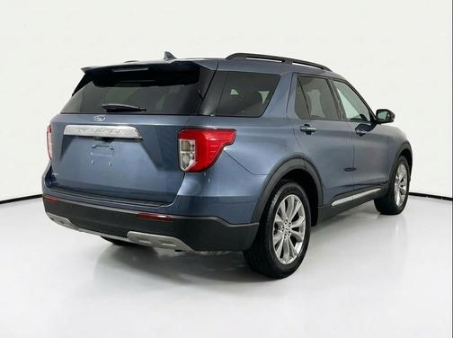 Infinite Blue Metallic Tinted Clearcoat 2021 Ford Explorer XLT