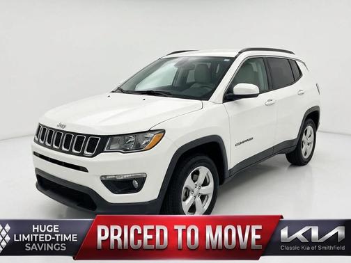 White Clearcoat 2017 Jeep New Compass Latitude