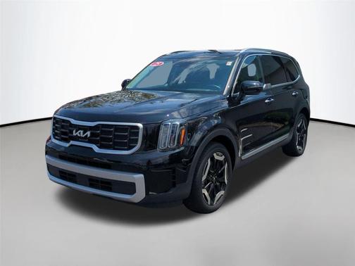 Ebony Black 2025 Kia Telluride S
