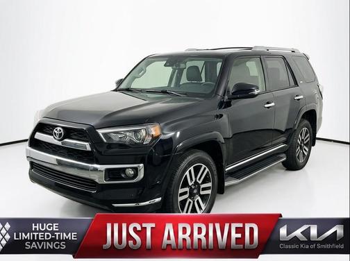 Midnight Black Metallic 2018 Toyota 4Runner Limited