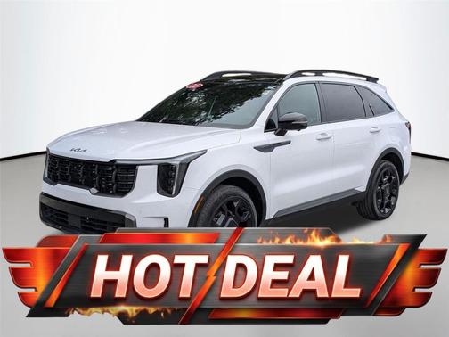 Glacial White Pearl 2024 Kia Sorento SX