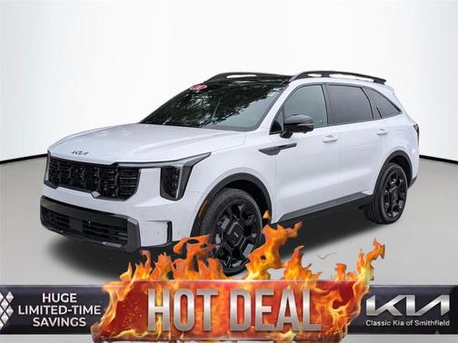 Glacial White Pearl 2024 Kia Sorento SX