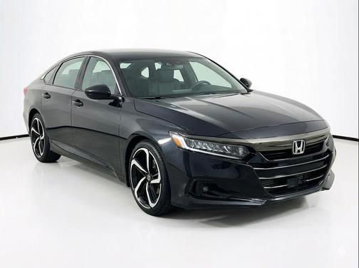 Crystal Black Pearl 2022 Honda Accord Sport 1.5T