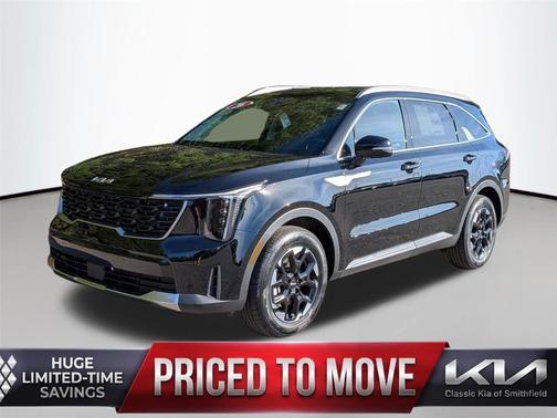 Ebony Black 2026 Kia Sorento S