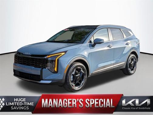 Heritage Blue 2026 Kia Sportage Hybrid EX
