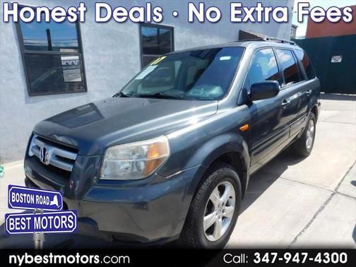 Gray 2007 Honda Pilot LX