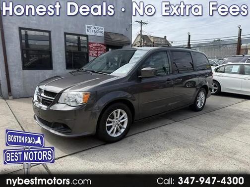 Gray 2015 Dodge Grand Caravan SXT