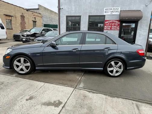 Gray 2012 Mercedes-Benz E-Class E350 Sport 4MATIC Sedan