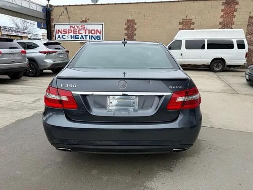 Gray 2012 Mercedes-Benz E-Class E350 Sport 4MATIC Sedan