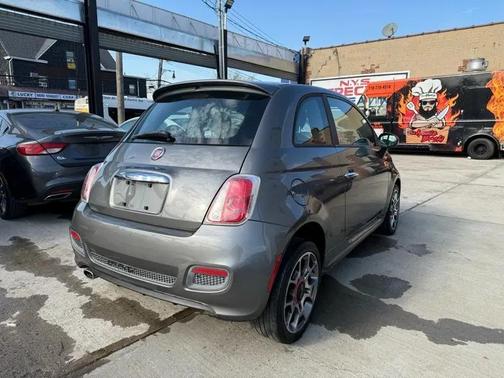 Gray 2013 FIAT 500 Sport
