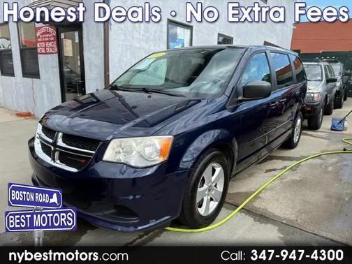 Blue 2013 Dodge Grand Caravan SE