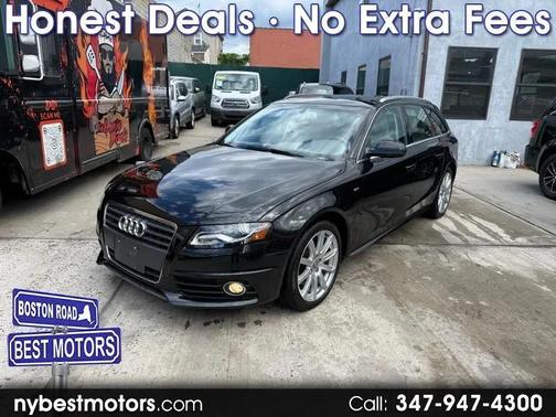 Black 2012 Audi A4 2.0T Premium Plus quattro