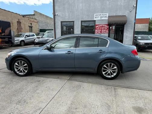 Blue 2008 INFINITI G35x Base