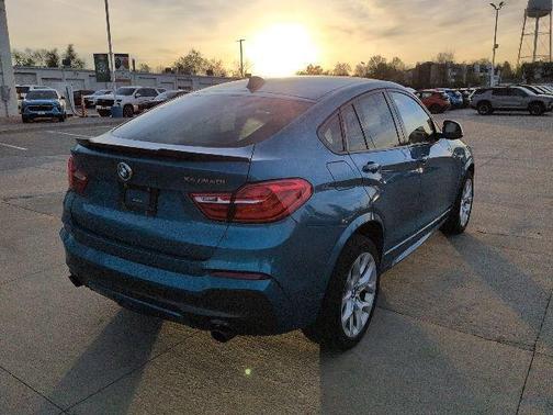 Blue Metallic 2017 BMW X4 M40i