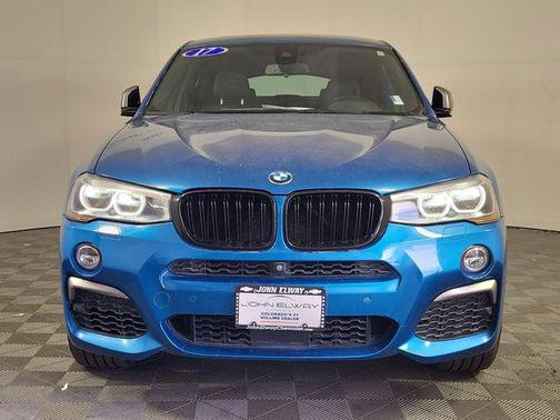 Blue Metallic 2017 BMW X4 M40i