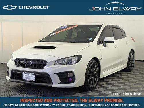 Crystal White Pearl 2020 Subaru WRX Premium