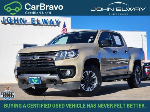 Sand Dune Metallic 2022 Chevrolet Colorado Z71