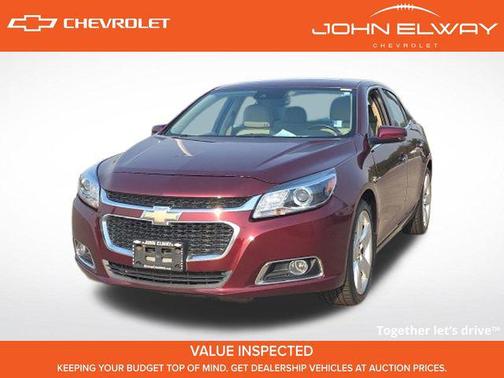 Red 2015 Chevrolet Malibu 2LZ