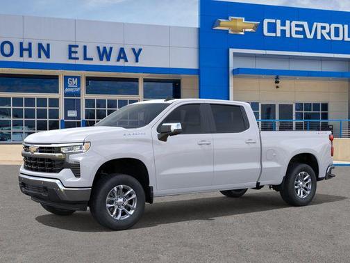 Summit White 2026 Chevrolet Silverado 1500 LT