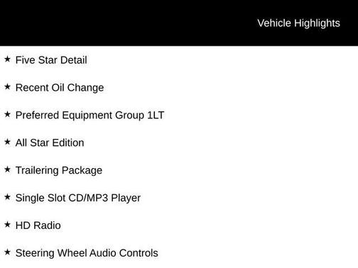 Black 2016 Chevrolet Silverado 1500 1LT