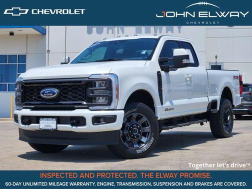 Star White Metallic Tri-Coat 2023 Ford F-350 Lariat
