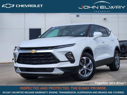 Summit White 2023 Chevrolet Blazer 2LT
