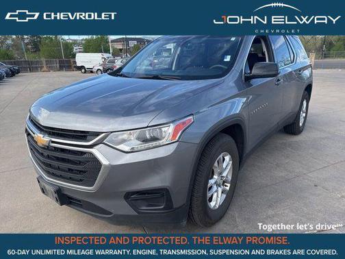 Steel Metallic 2018 Chevrolet Traverse LS