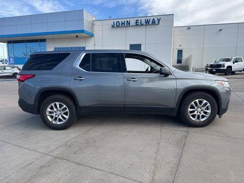 Steel Metallic 2018 Chevrolet Traverse LS