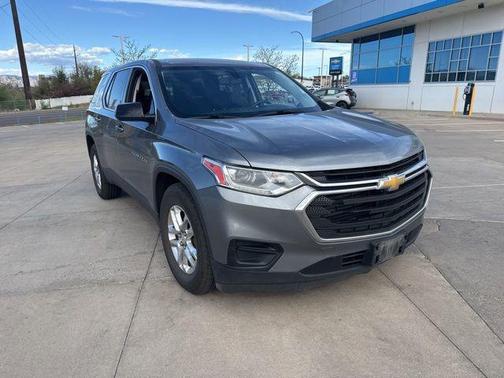 Steel Metallic 2018 Chevrolet Traverse LS