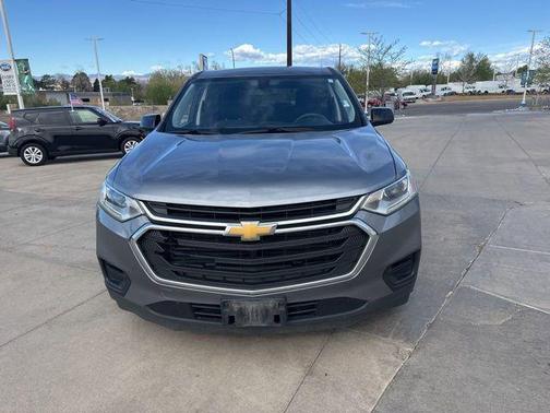 Steel Metallic 2018 Chevrolet Traverse LS