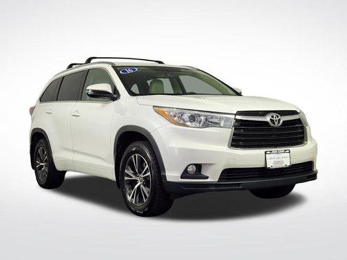 Blizzard Pearl 2016 Toyota Highlander XLE