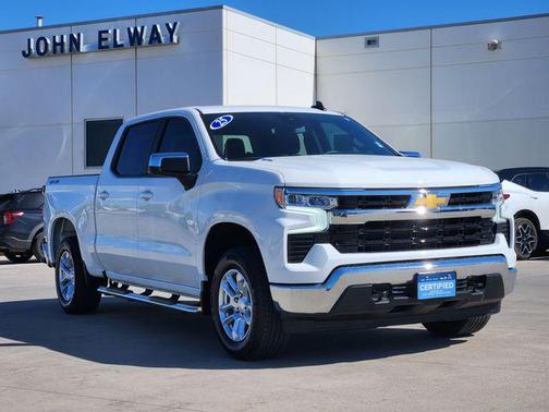 Summit White 2025 Chevrolet Silverado 1500 LT