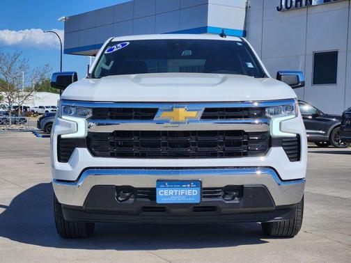 Summit White 2025 Chevrolet Silverado 1500 LT