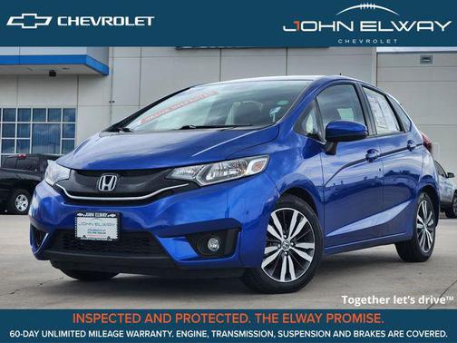Aegean Blue Metallic 2016 Honda Fit EX