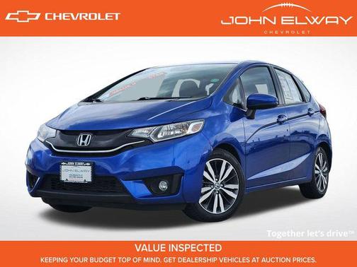 Aegean Blue Metallic 2016 Honda Fit EX