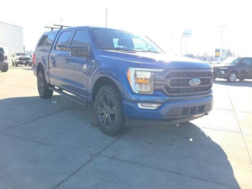 Atlas Blue Metallic 2023 Ford F-150 XLT