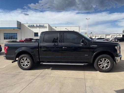 Shadow Black 2016 Ford F-150 Lariat