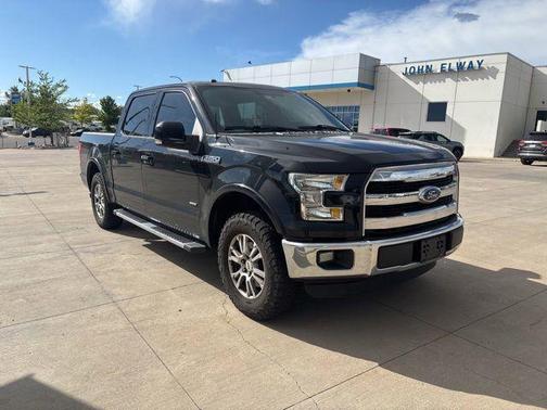 Shadow Black 2016 Ford F-150 Lariat