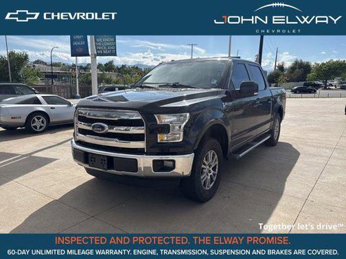 Shadow Black 2016 Ford F-150 Lariat