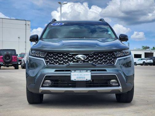Aruba Green 2021 Kia Sorento SX