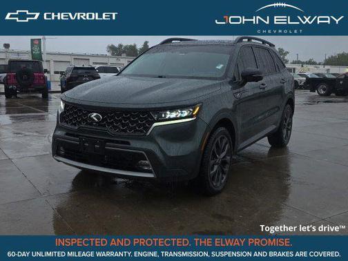 Aruba Green 2021 Kia Sorento SX