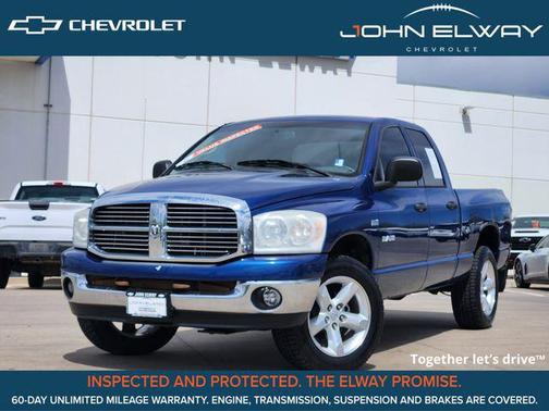 Deep Water Blue Pearlcoat 2008 Dodge Ram 1500 SLT Quad Cab