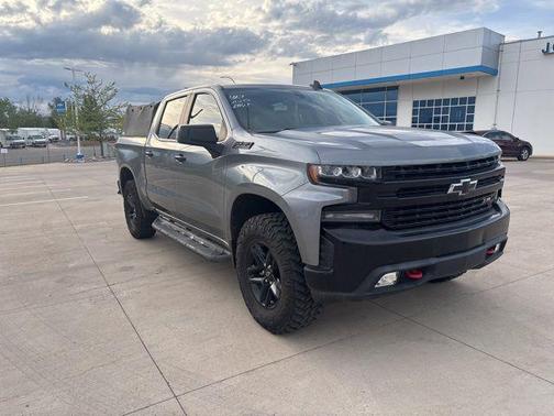 Satin Steel Metallic 2021 Chevrolet Silverado 1500 LT Trail Boss